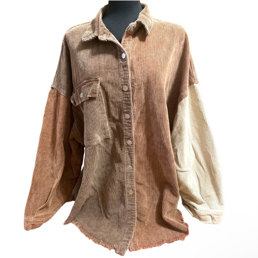 POL Corduroy Shacket - Size Large - Picture 7 of 7